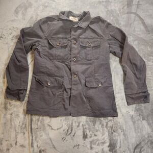 Converse X John Varvatos Jacket Mens Large Grey Military Light Weight